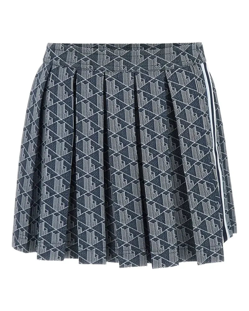 Lacoste Gemusterter Minirock - Blau Blau
