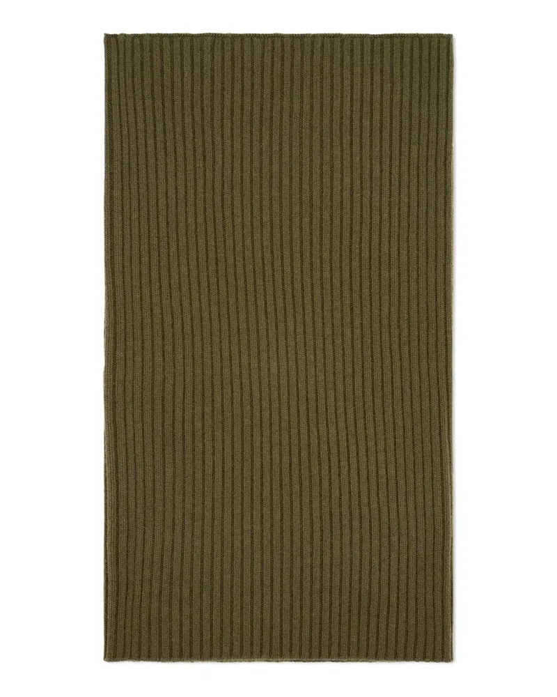 Eric Bompard ribbed scarf - Grün Grün