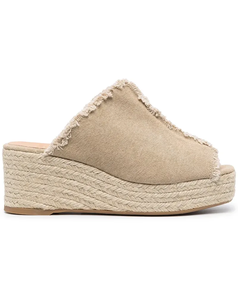 Castañer Queral-Sabot Espadrilles - Nude Nude
