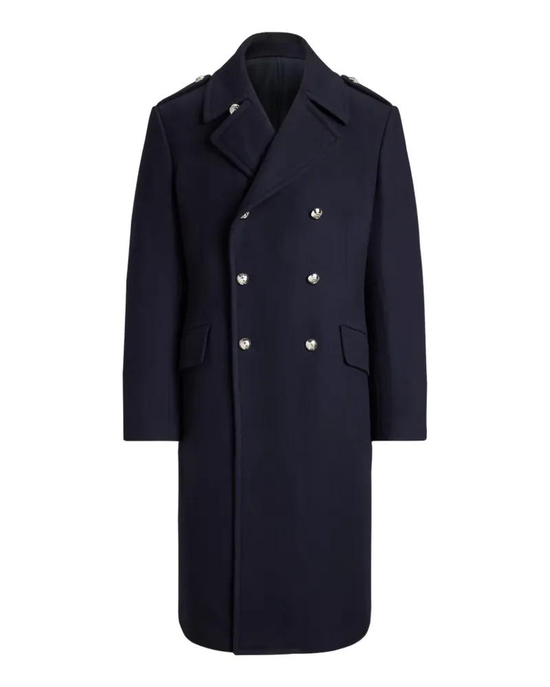Ralph Lauren Doppelreihiger Hawker Mantel - Blau Blau