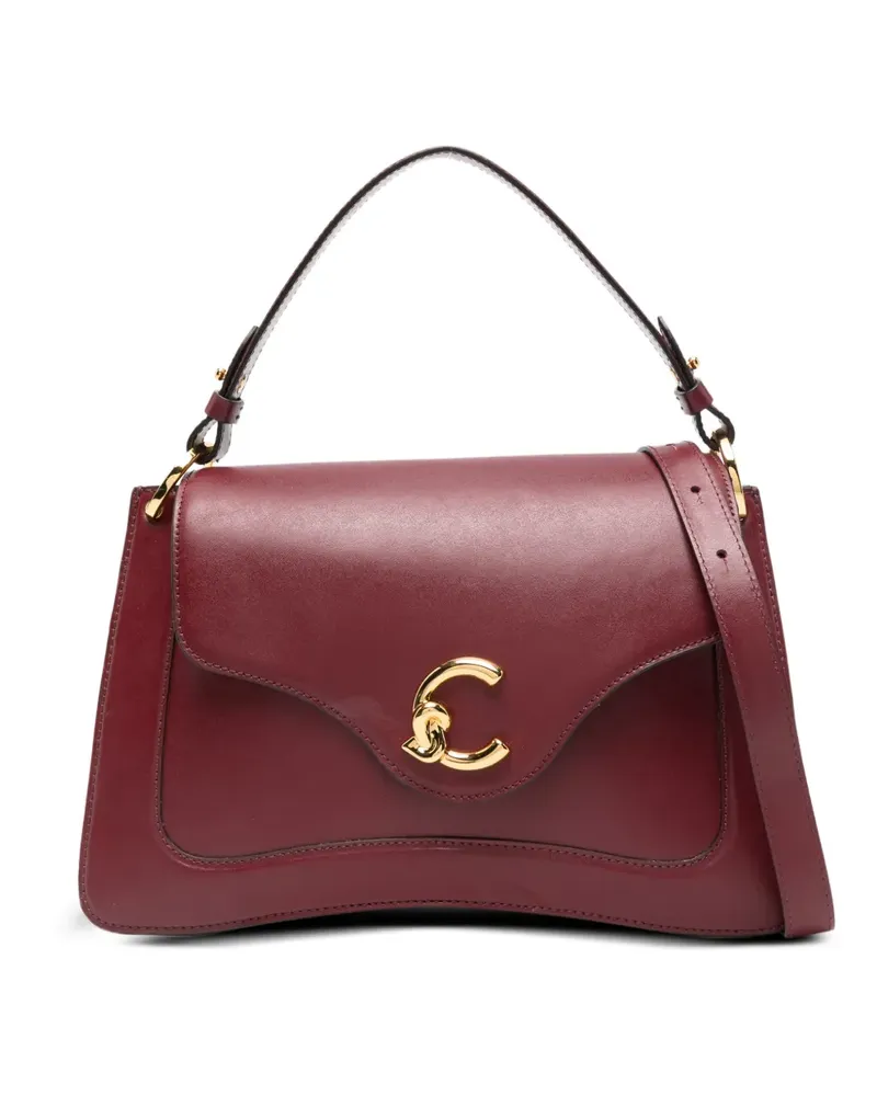 Coccinelle Schultertasche aus Leder - Rot Rot