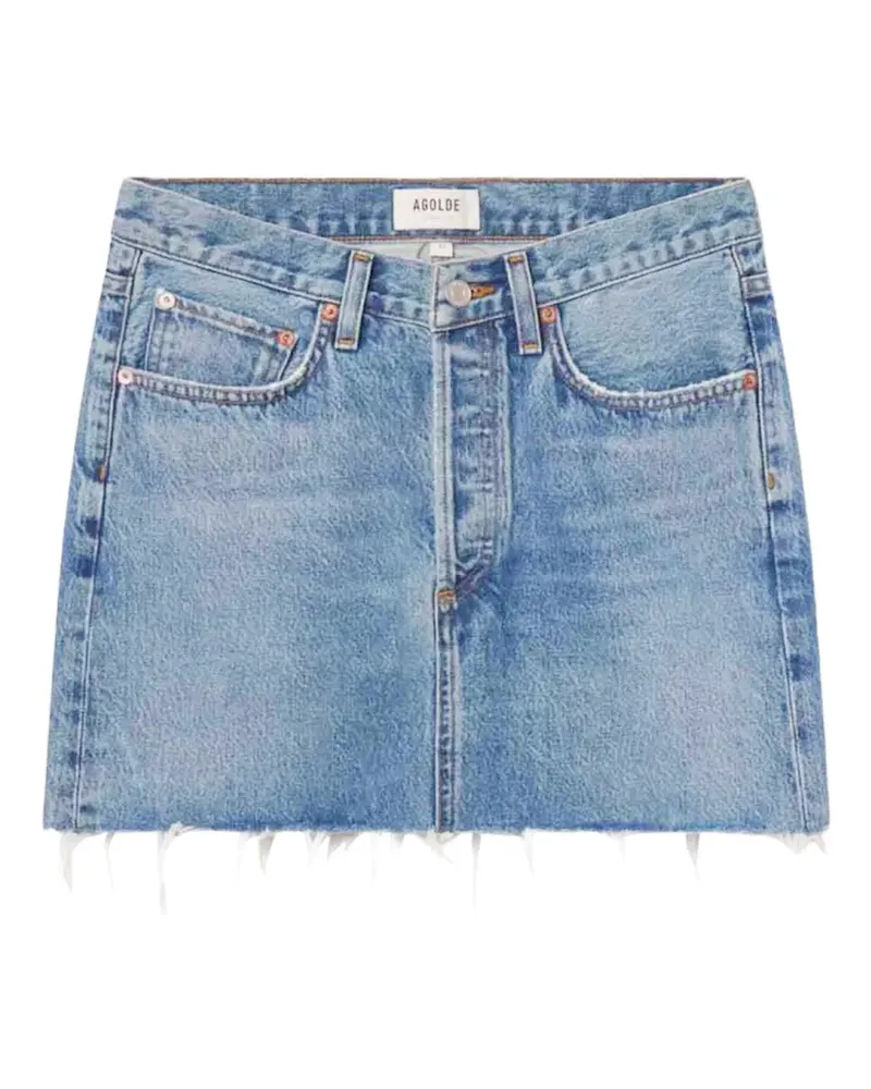 AGOLDE Klassischer Jeans-Minirock - Blau Blau