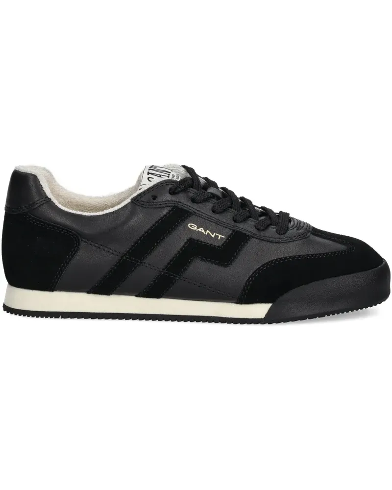 Gant Beylana leather sneakers - Schwarz Schwarz