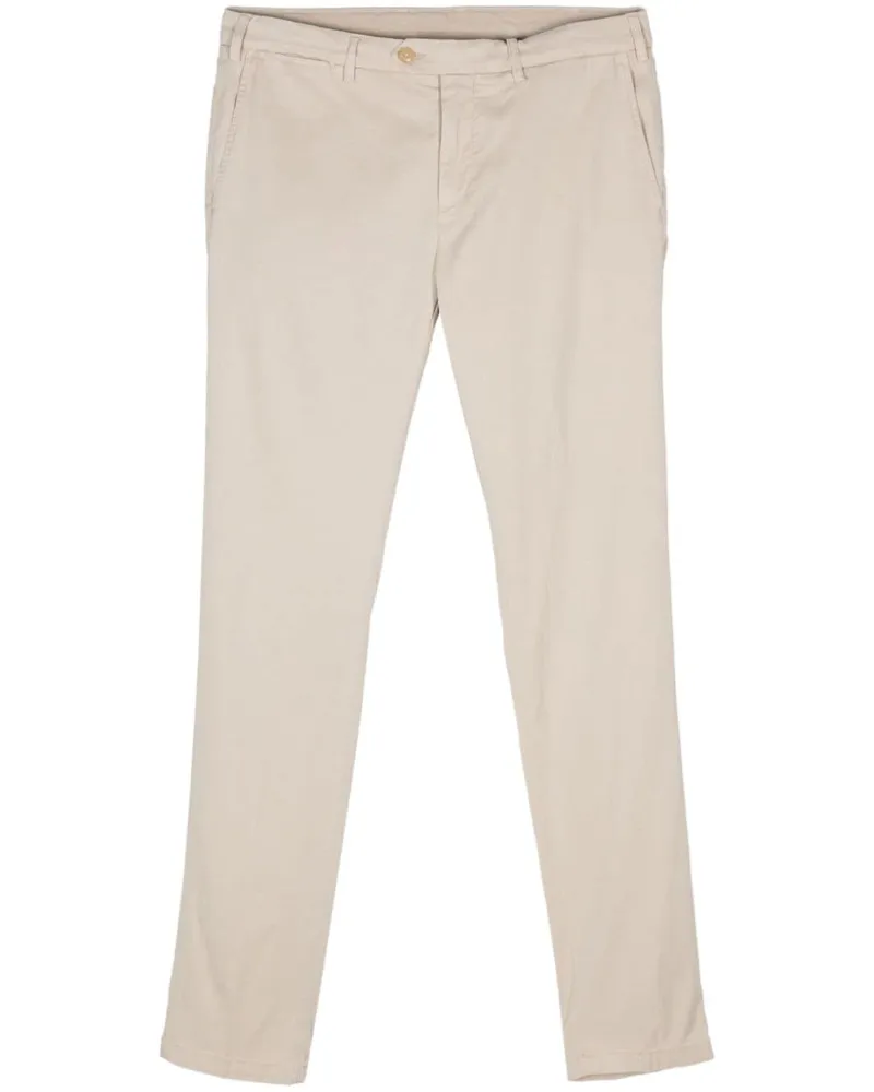 Canali Chino mit lockerem Schnitt - Nude Nude