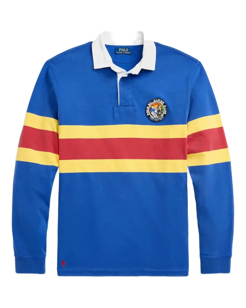 Ralph Lauren Poloshirt mit Logo-Patch - Blau Blau