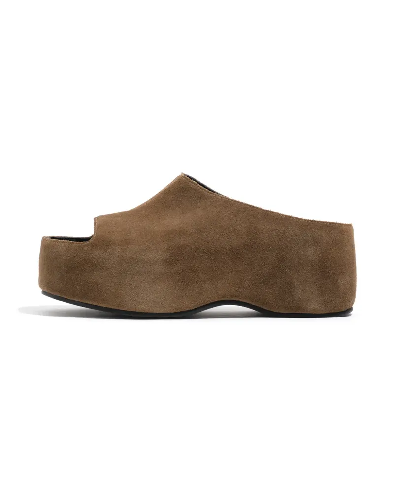 BIMBA Y LOLA Sandalen mit Plateau - Braun Braun