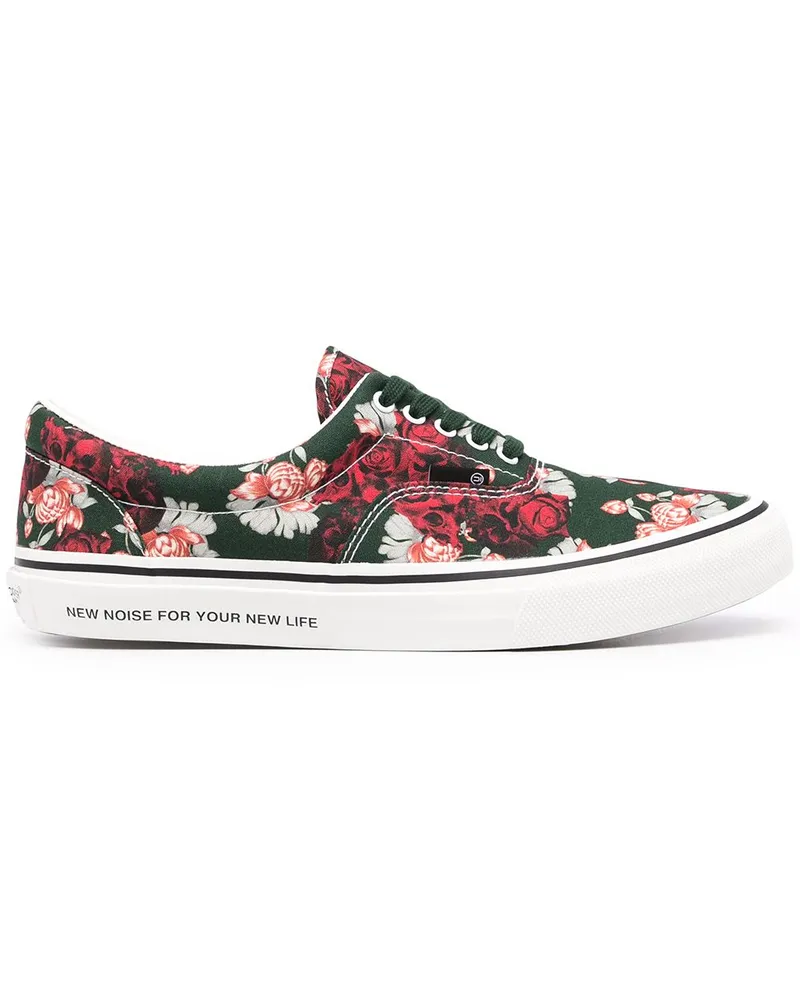 Undercover Sneakers mit Blumen-Print Grün