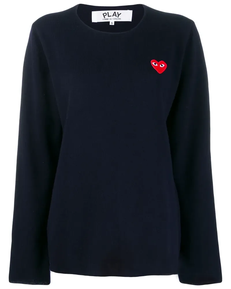 Comme des Garçons Pullover mit Logo - Blau Blau