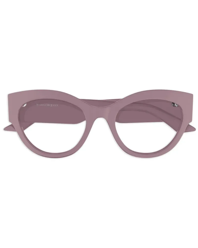 Alexander McQueen Cat-Eye-Brille - Rosa Rosa