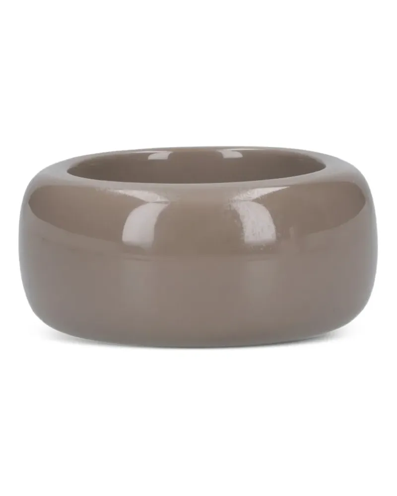 FRANKIE Shop Glossy bangle bracelet - Nude Nude