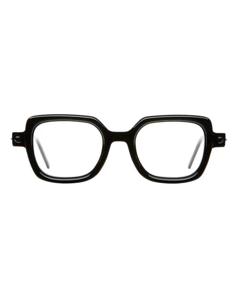 KUBORAUM square-frame P2 glasses - Schwarz Schwarz