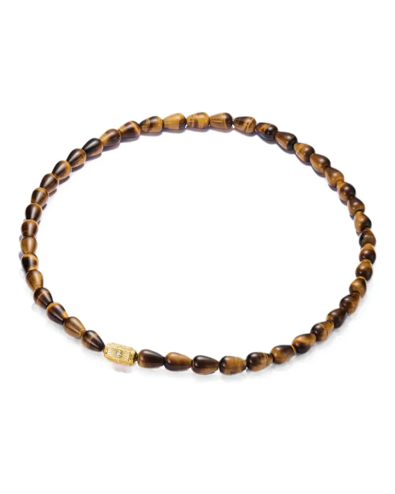 Thomas Sabo Elyndra Halskette mit Tigerauge - Braun Braun