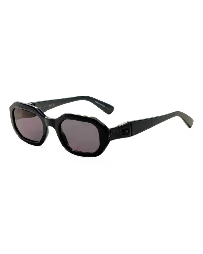 Longchamp geometric-frame sunglasses - Schwarz Schwarz