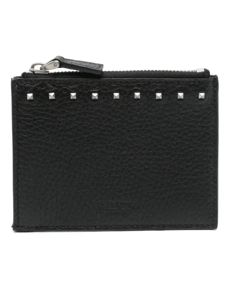 Valentino Garavani Portemonnaie mit Rockstud-Detail - Schwarz Schwarz
