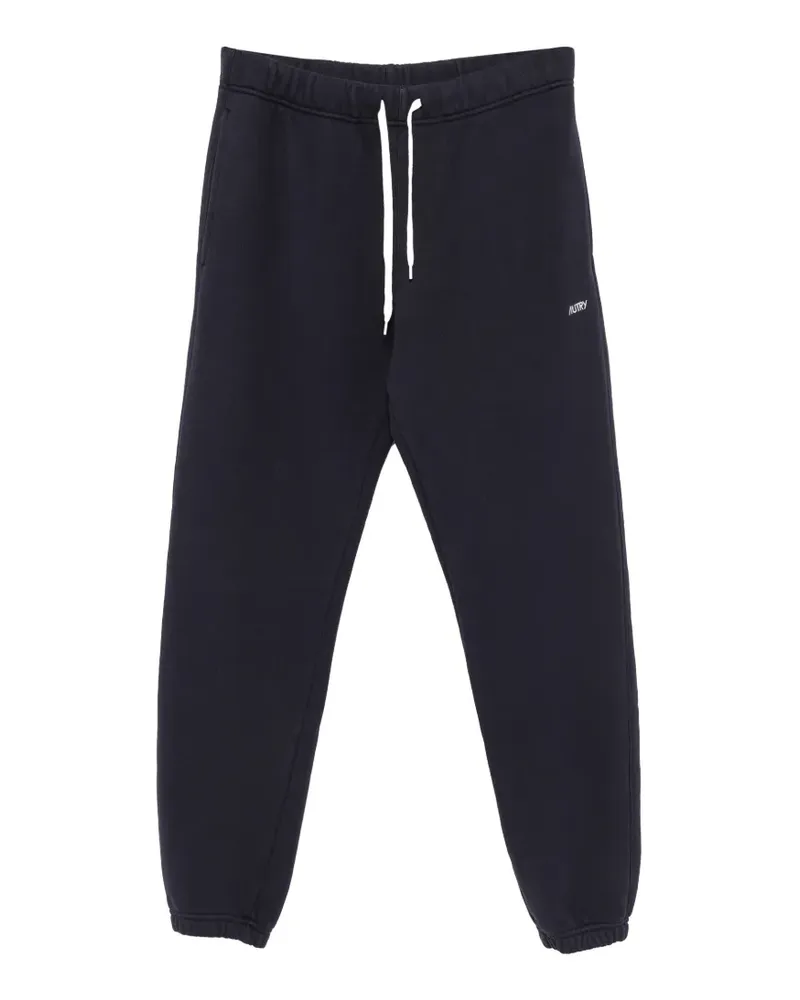 AUTRY logo-embroidered drawstring track pants - Blau Blau