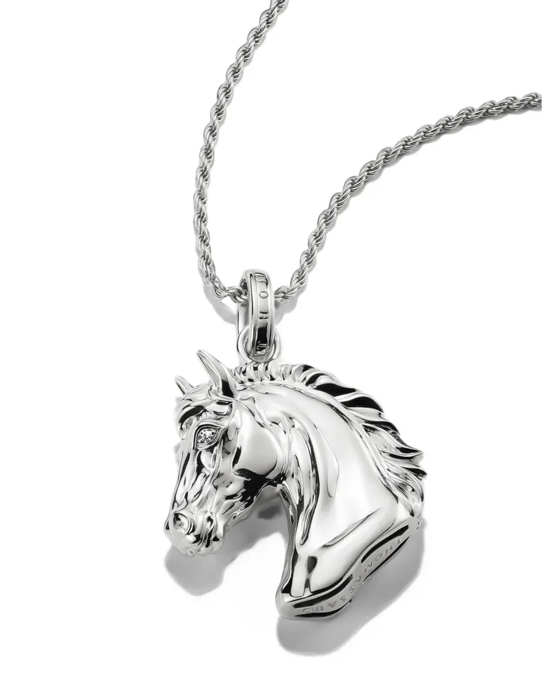 Thomas Sabo Elyndra Halskette mit Pferdekopf - Silber Silber