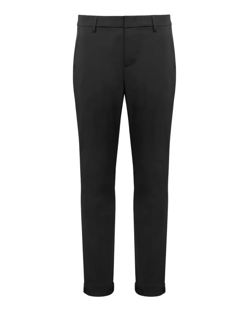 Dondup Hose mit geradem Bein - Schwarz Schwarz