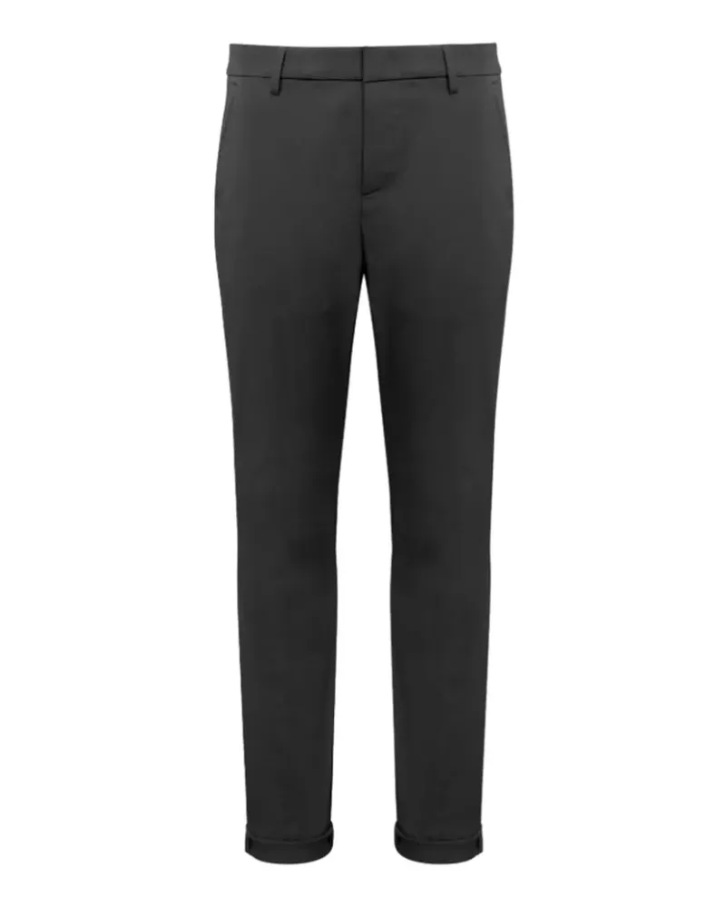 Dondup Hose mit geradem Bein - Schwarz Schwarz