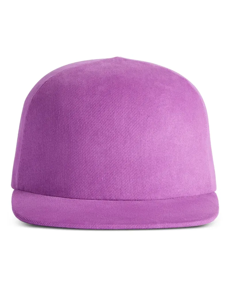 Balenciaga logo-embroidered baseball cap - Violett Violett