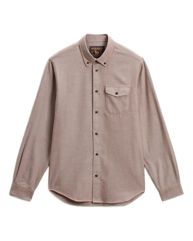 Woolrich Hemd mit Taschendetail - Nude Nude