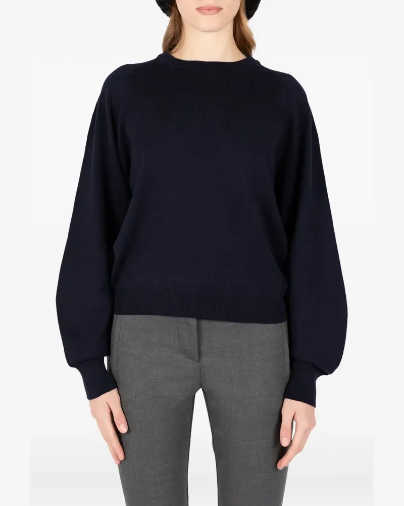 Société Anonyme Ellen long-sleeve crew-neck knitwear - Blau Blau