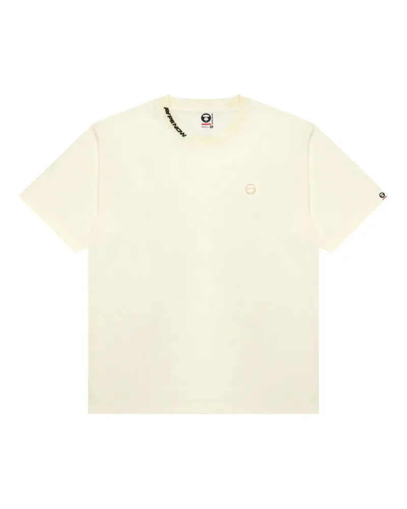 BAPE T-Shirt mit Logo-Detail - Nude Nude