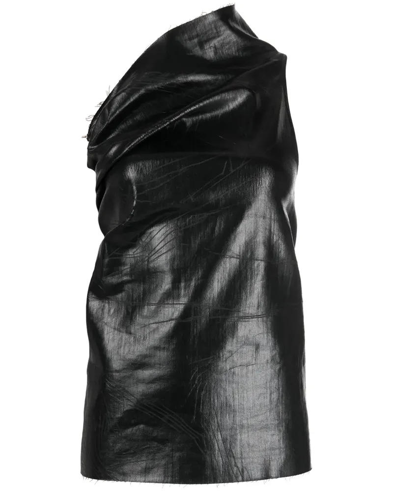 Rick Owens Athena Oberteil - Schwarz Schwarz