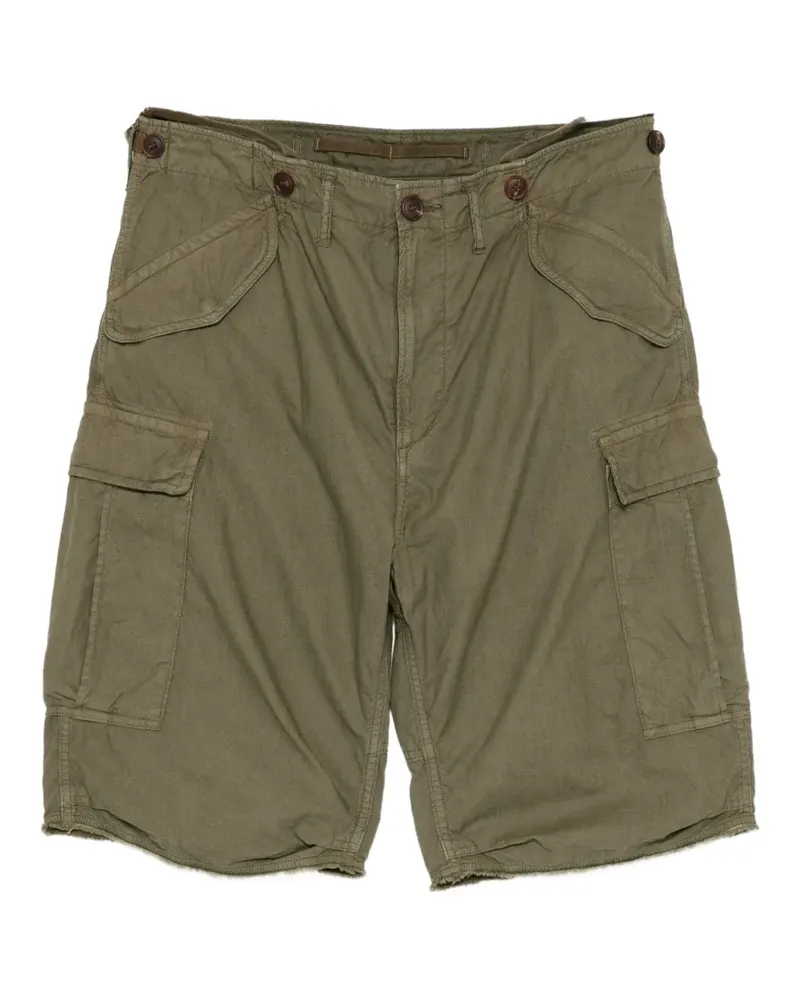Visvim button-fastening cargo pants - Grün Grün