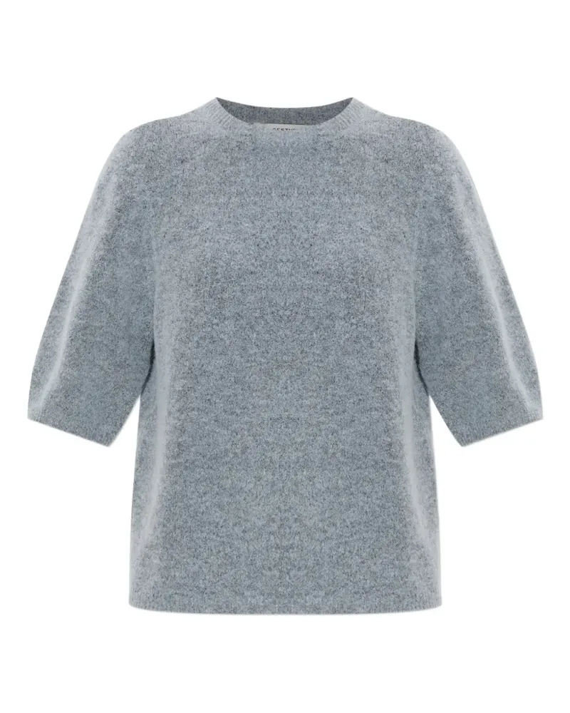 Gestuz short-sleeved top - Blau Blau