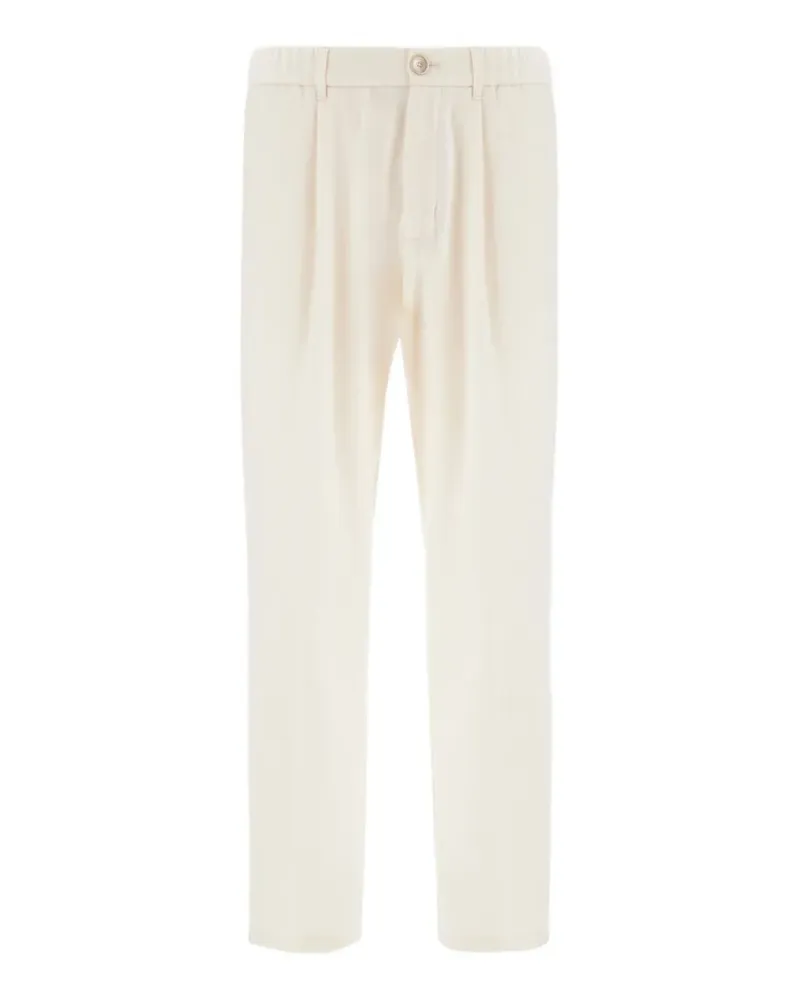 Herno Plissierte Hose - Weiß Weiß