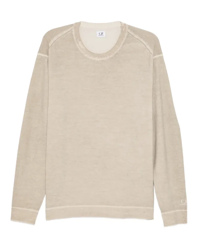 C.P. Company Doppelgefärbtes Sweatshirt - Nude Nude