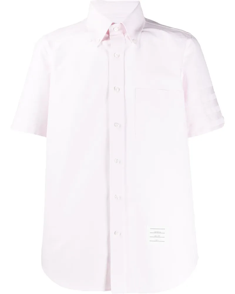 Thom Browne Hemd mit Button-down-Kragen - Rosa Rosa
