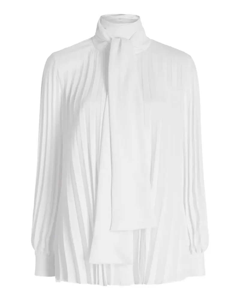 Proenza Schouler Bluse mit Schleifenkragen - Weiß Weiß