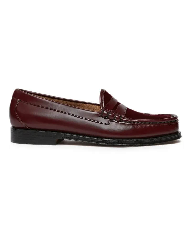 G.H. Bass & Co. Weejuns Larson Loafer mit Samteinsatz - Rot Rot