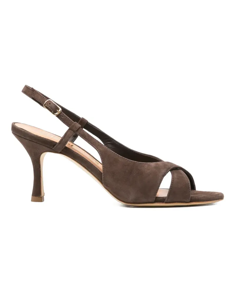 The Seller crossover-strap slingback pumps - Braun Braun