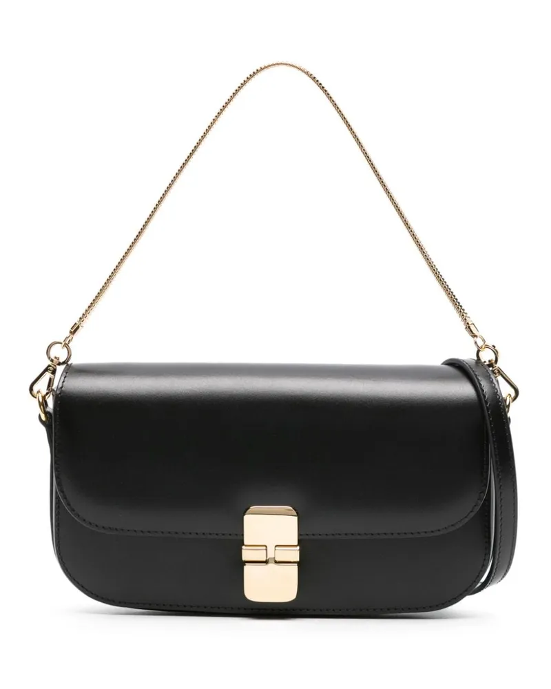 A.P.C. Grace Chain Clutch - Schwarz Schwarz