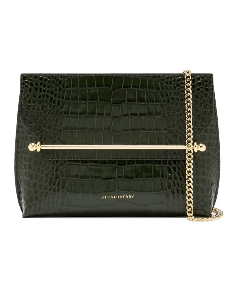 Strathberry Klassische Clutch - Grün Grün