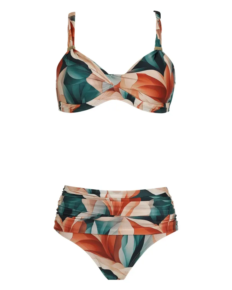 Lygia & Nanny Marianne Bikini mit Print - Grün Grün