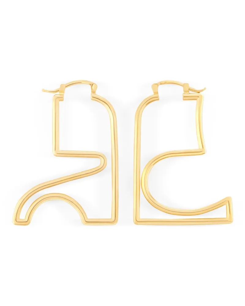 Courrèges AC Ohrringe - Gold Gold