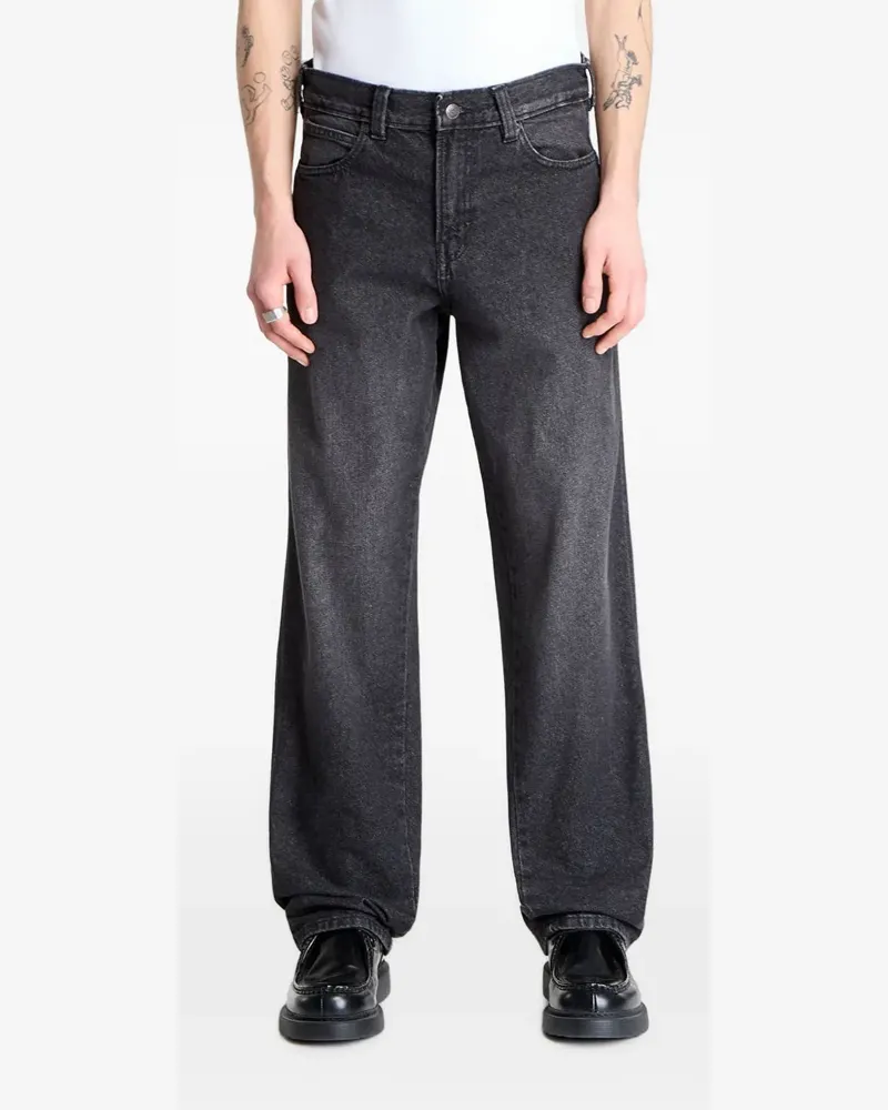 Dickies Weite 954 Jeans mit geradem Bein - Schwarz Schwarz