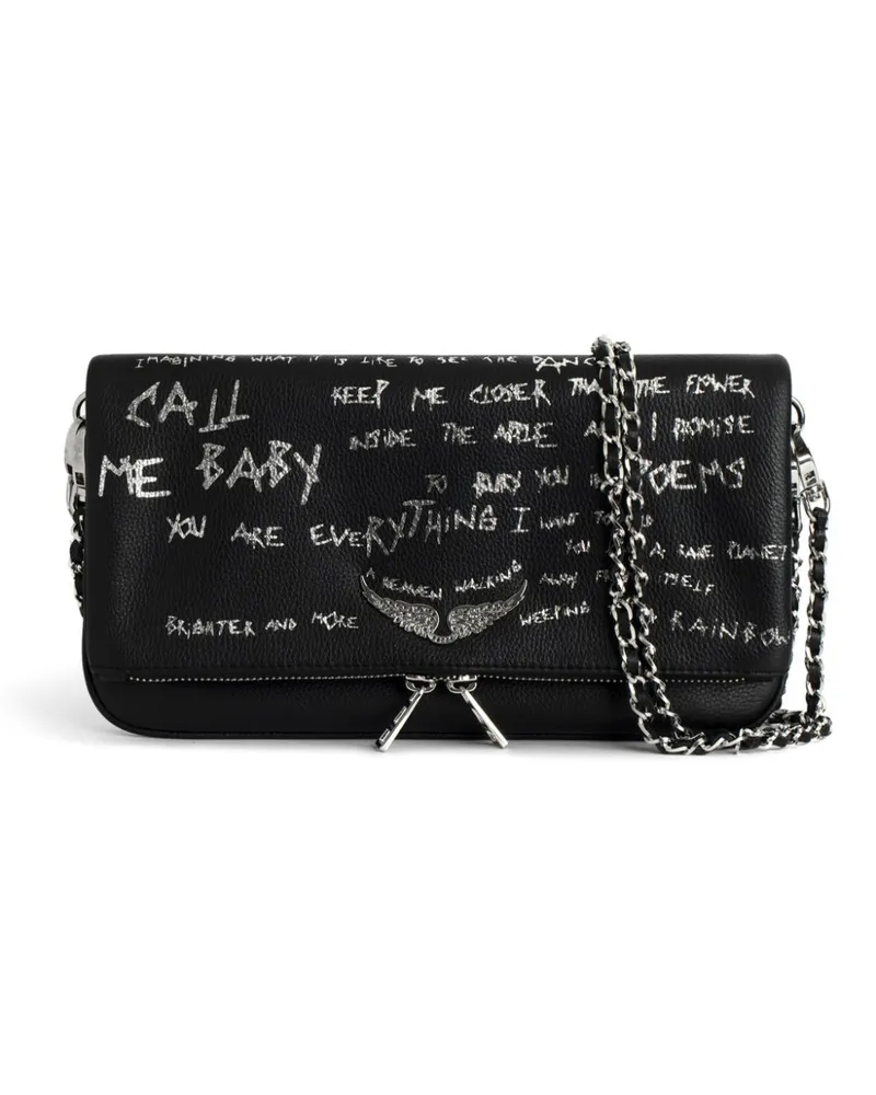 Zadig & Voltaire Rock' Clutch - Schwarz Schwarz