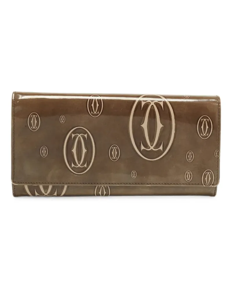 Cartier Happy Birthday monogram.pattern wallet - Braun Braun