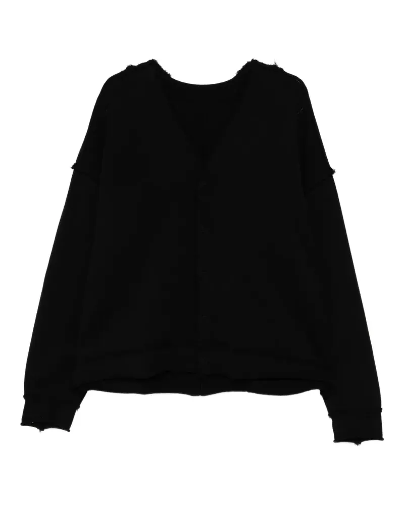 The Viridi-anne fringed cardigan - Schwarz Schwarz