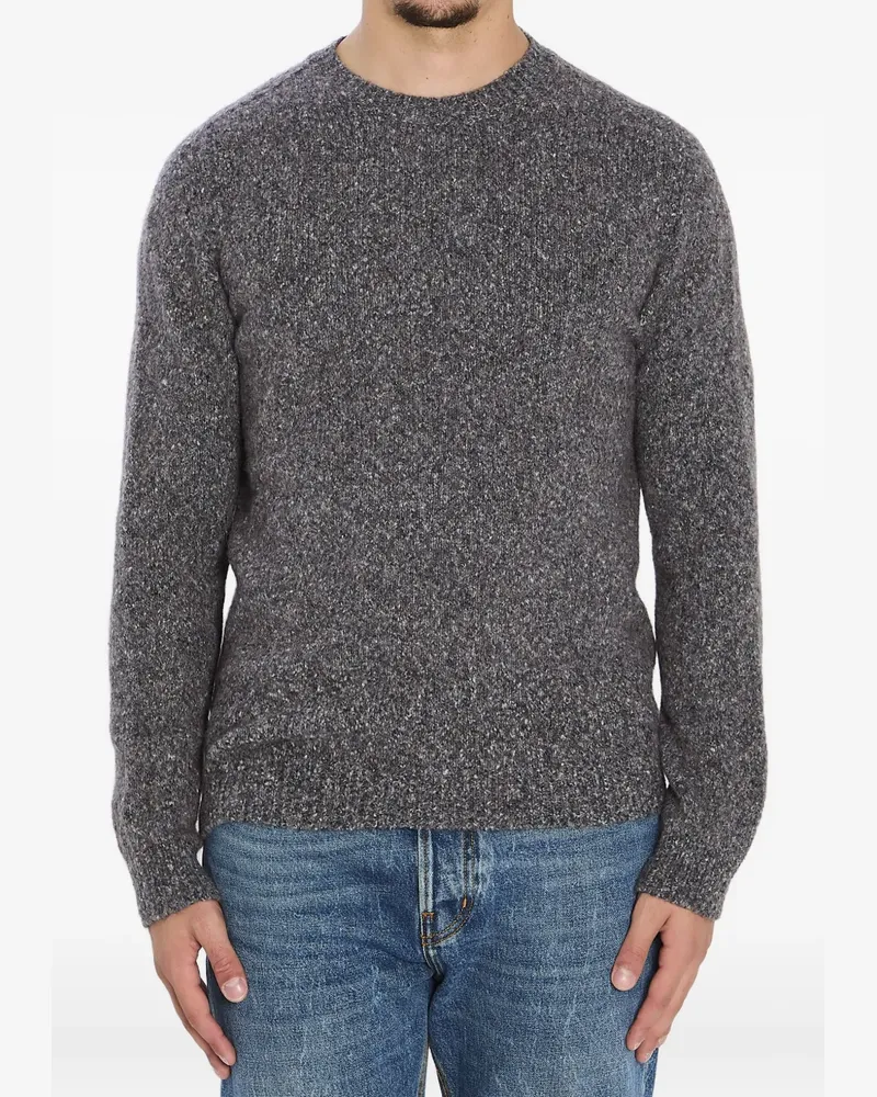 Roberto Collina knitted crew-neck sweater - Grau Grau