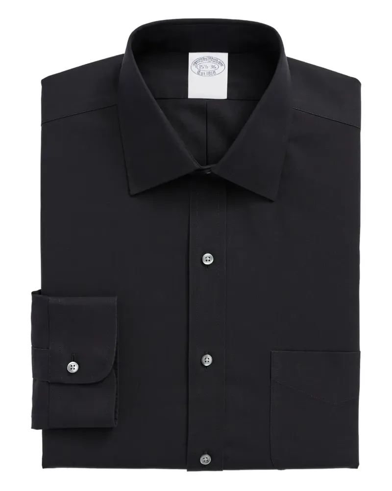 Brooks Brothers chest-pocket shirt - Schwarz Schwarz