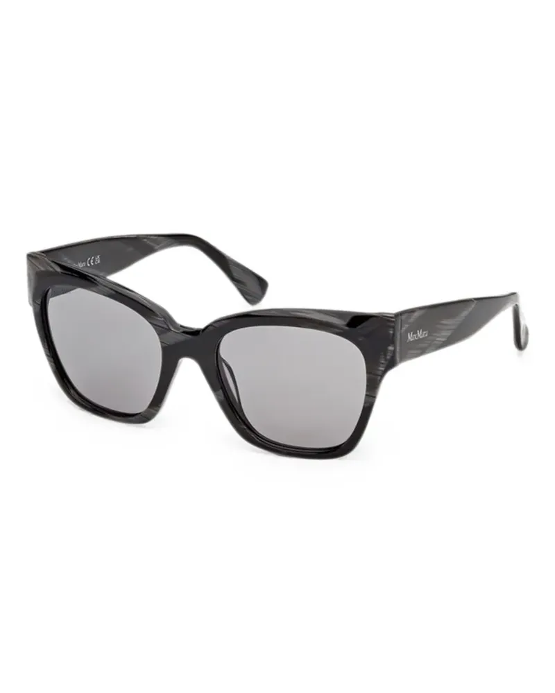 Max Mara rectangular-frame sunglasses - Schwarz Schwarz