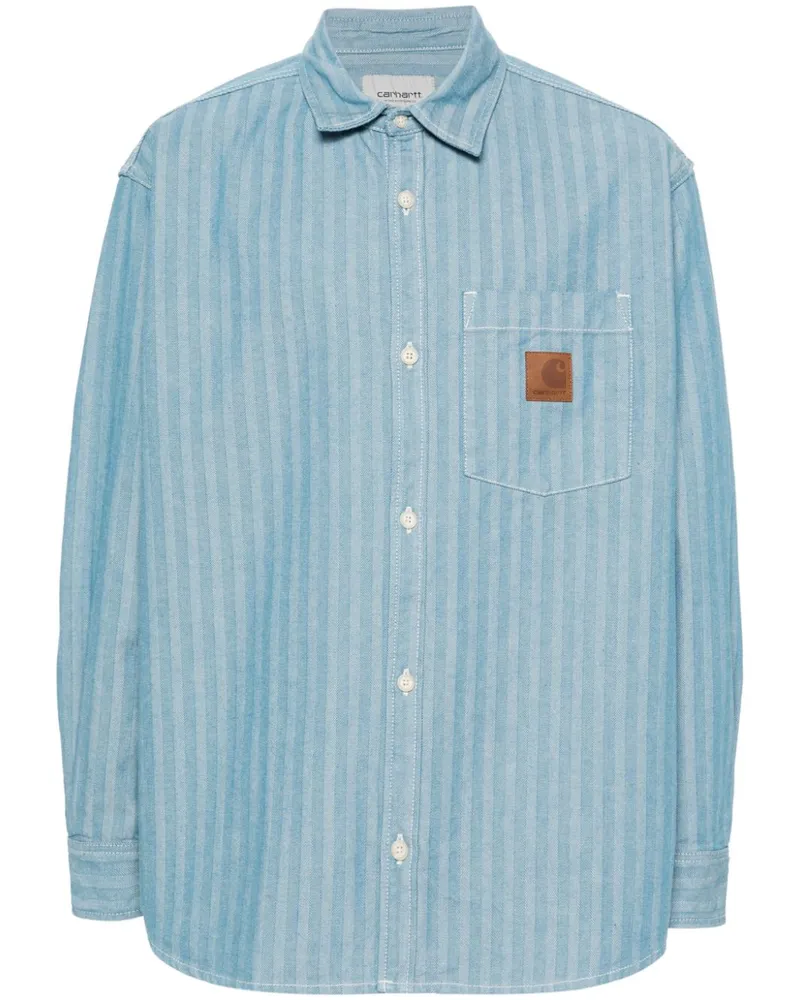 Carhartt WIP Menard Hemdjacke - Blau Blau