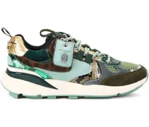 Kurt Runner Sneakers mit Leoparden-Print - Grün