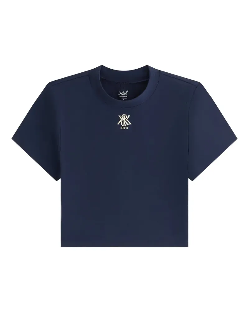 KITH Mulberry II logo-print T-shirt - Blau Blau