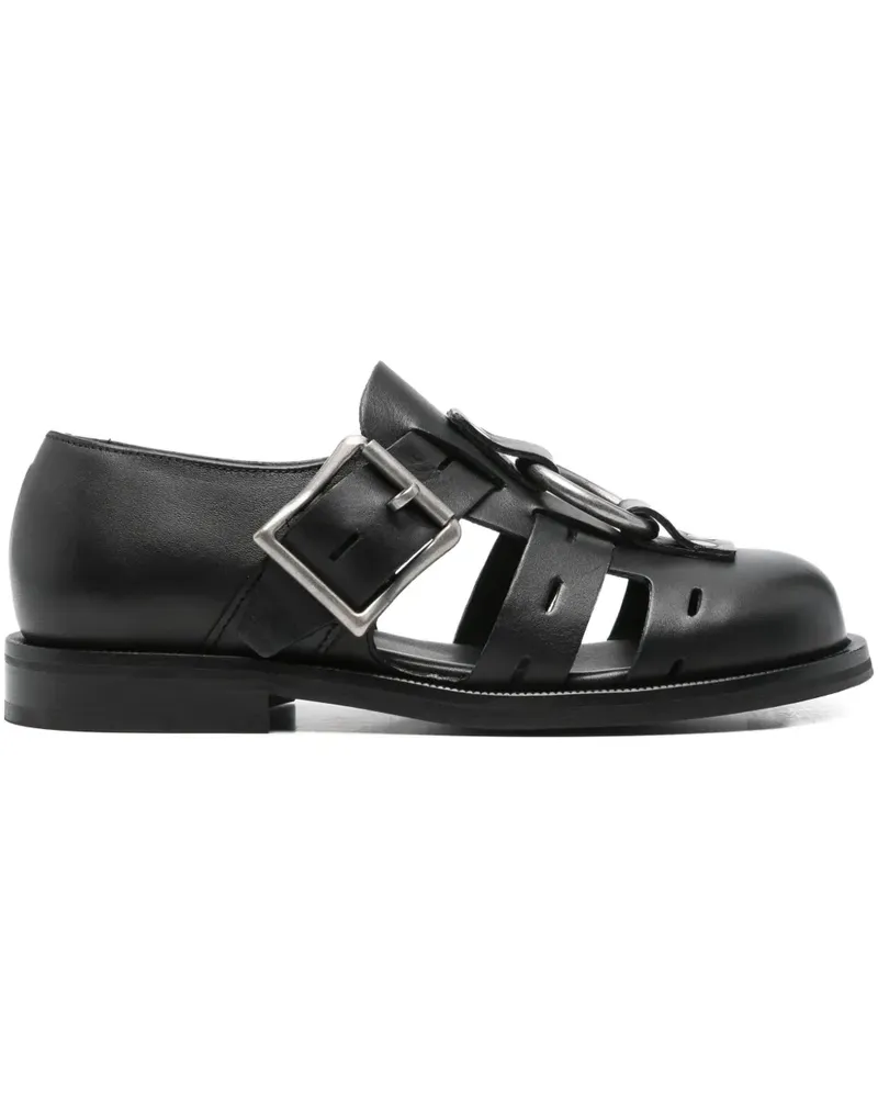 Martine Rose Bondage Belt Sandalen - Schwarz Schwarz